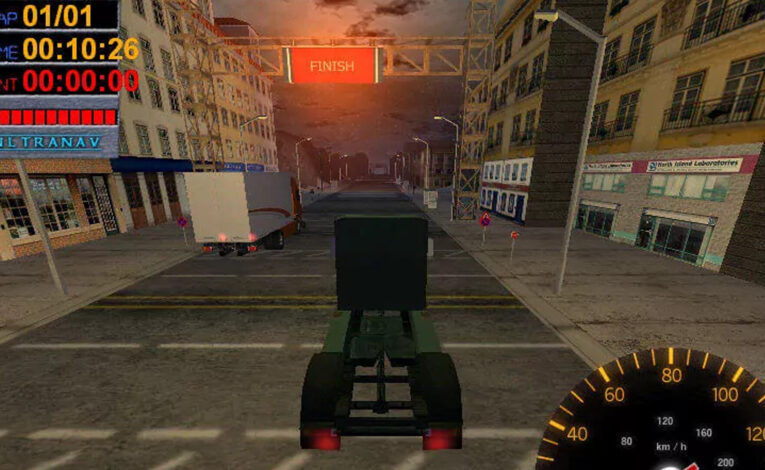Big Rigs Screenshot auf Steam © Margarite Entertainment