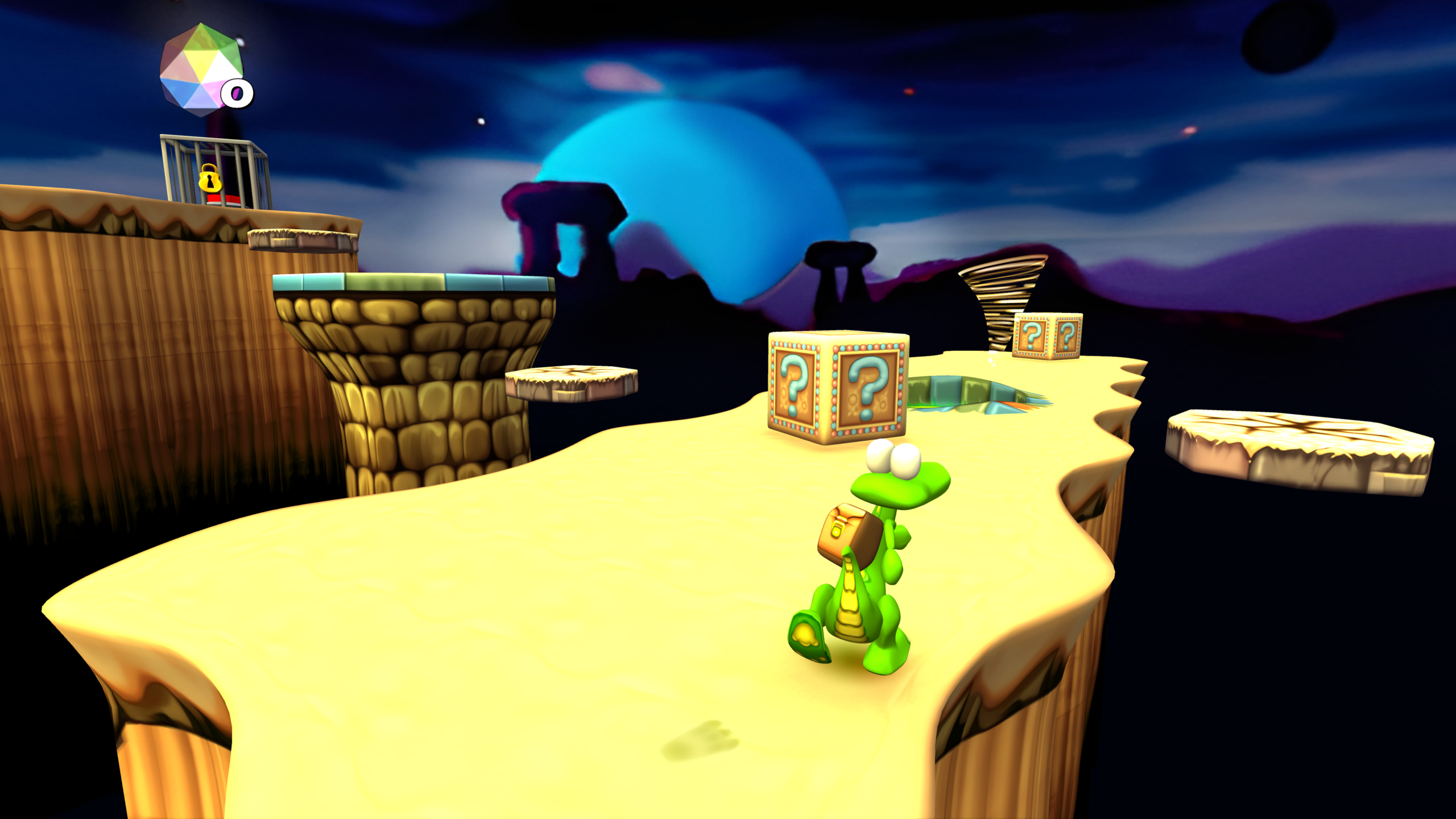Croc: Legend of the Gobbos Remastered - Das kreative Leveldesign trug maßgeblich zum Erfolg des Titels bei! - ©Argonaut Games