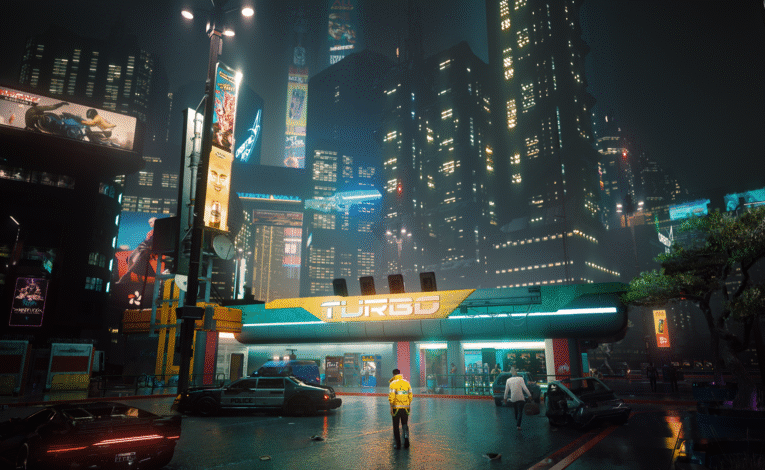 Cyberpunk 2077 Night City - Bild: CD Projekt RED