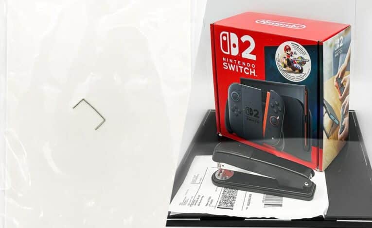 GameStop zerstörte Switch 2 mit Tacker – Charity-Auktion erreicht bereits 214.000€