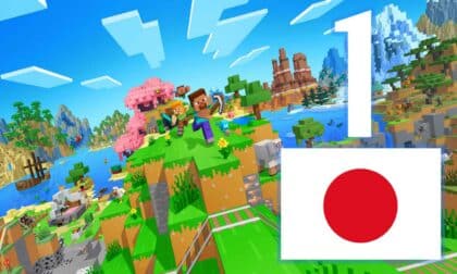 Minecraft sorgt für Überraschung bei den beliebtesten Games der Japaner