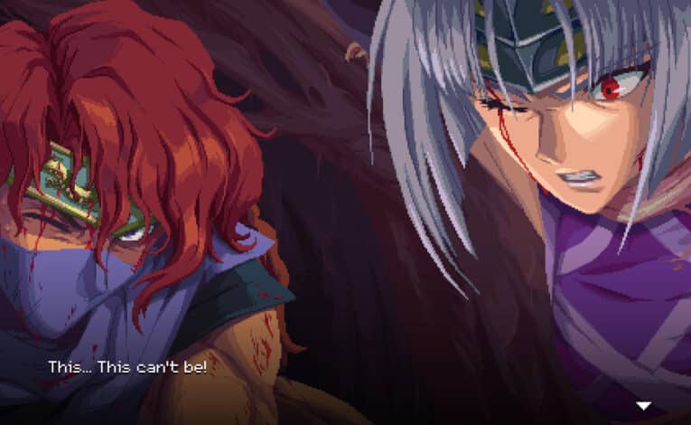 Ninja Gaiden Rebound, Screenshot Zwischensequenz - Bild © Dotemu