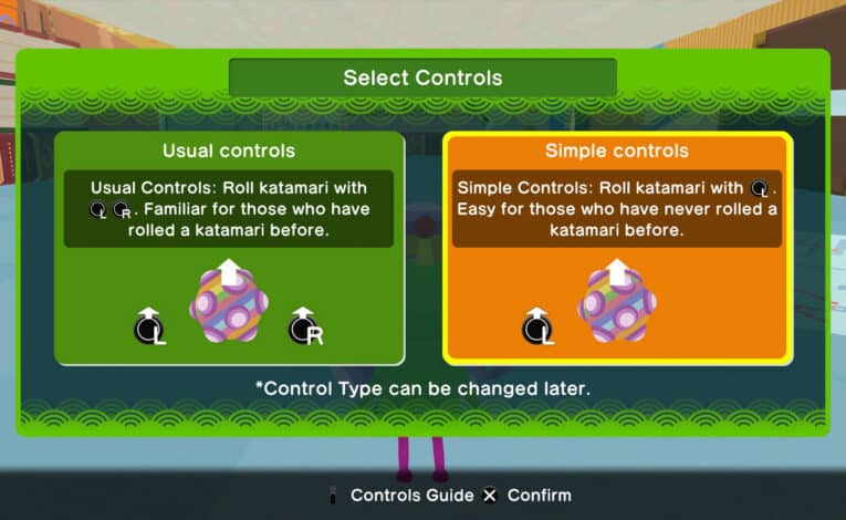 Once Upon A Katamari, Steuerung - Screenshot © Bandai Namco