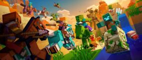 Minecraft „Mounts of Mayhem“: Neue Reittiere und Speere