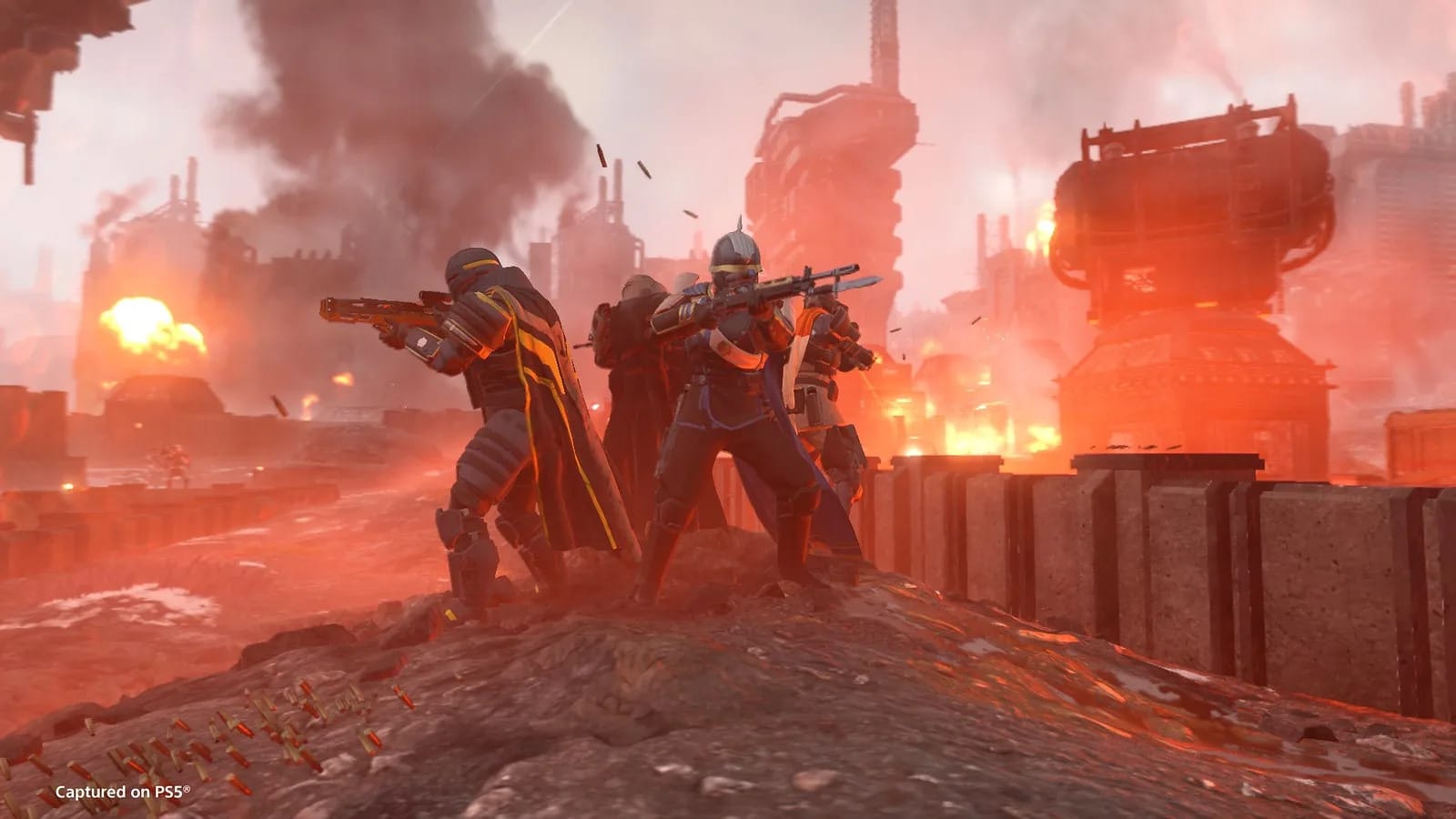 Screenshot aus Helldivers 2 Helldivers 2 soll im Sommer 2026 ein umfangreiches Update erhalten. - Bild: Arrowhead