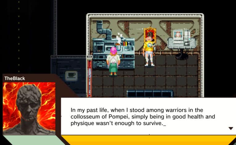 Romeo is a Dead Man, Pixelart - Bild © Grasshopper Manufacture