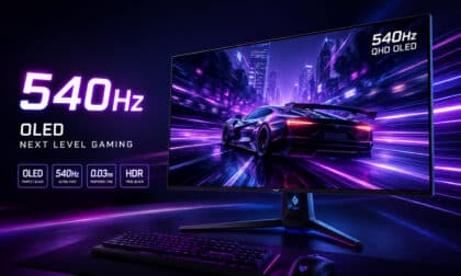540 Hz auf einem OLED-Monitor? Gaming-Displays erreichen die nächste Stufe