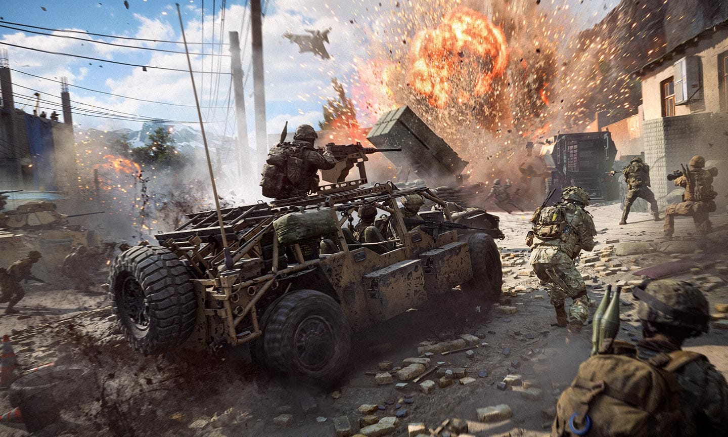 Screenshot aus Battlefield 6 Season 04 Auch wenn ein Spiel, wie hier Battlefield 6, erfolgreich ist, heißt es nicht, dass das Entwicklerteam vollständig bleibt. - Bild: EA