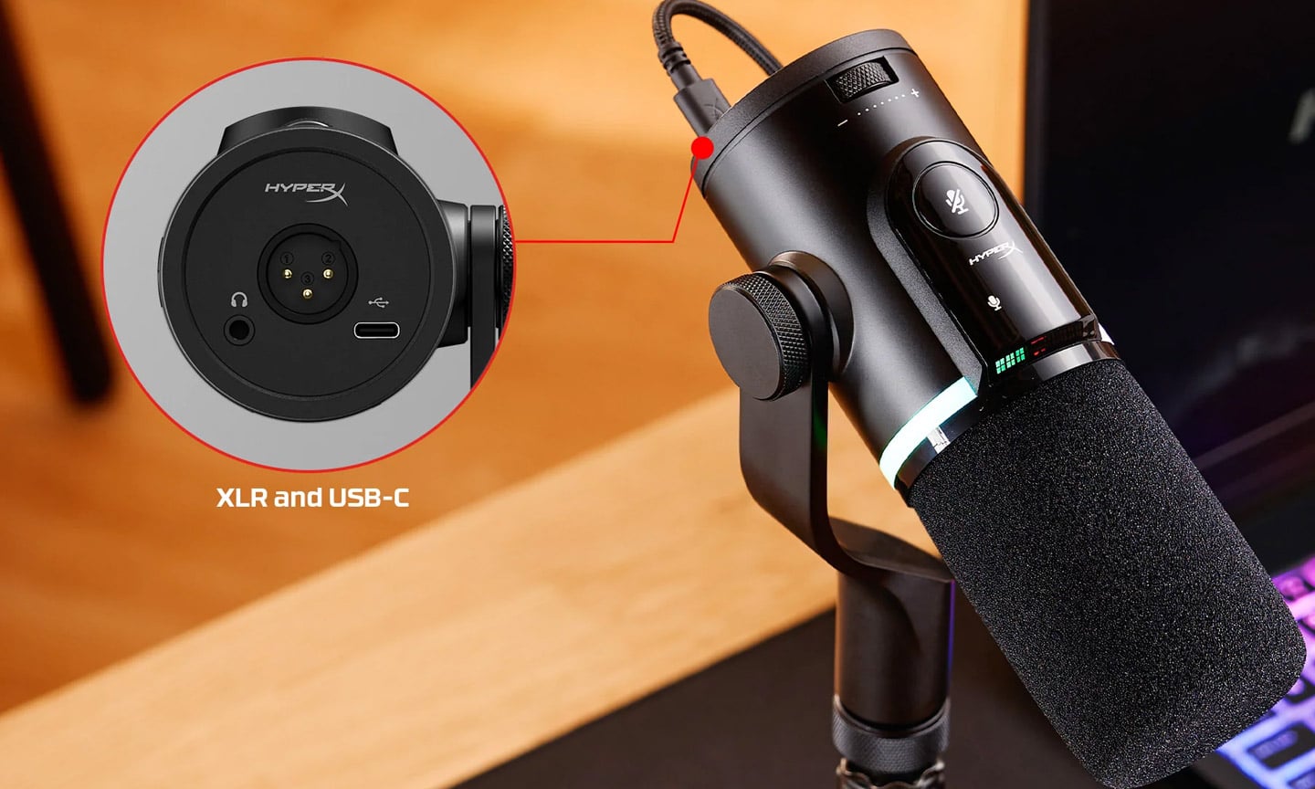 HyperX FlipCast im Test XLR oder USB-C, dass HyperX FlipCast im Test kann beides! - Bild: HyperX