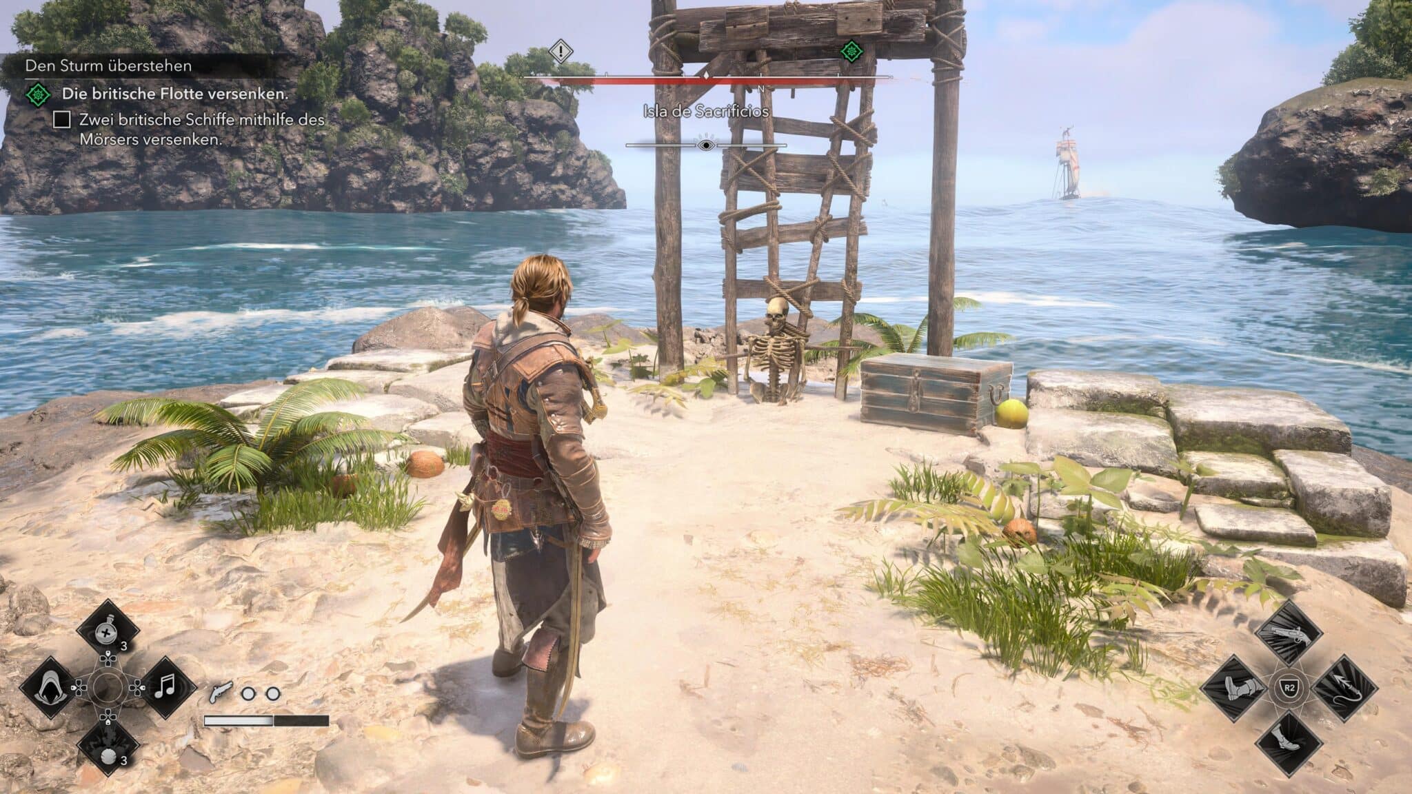 Düstere Fundorte in AC Black Flag Resynced © Ubisoft, Screenshot by DailyGame