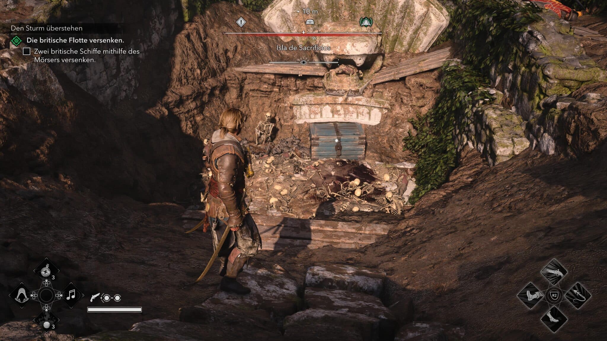 Massengrab in AC Black Flag Resynced © Ubisoft, Screenshot by DailyGame