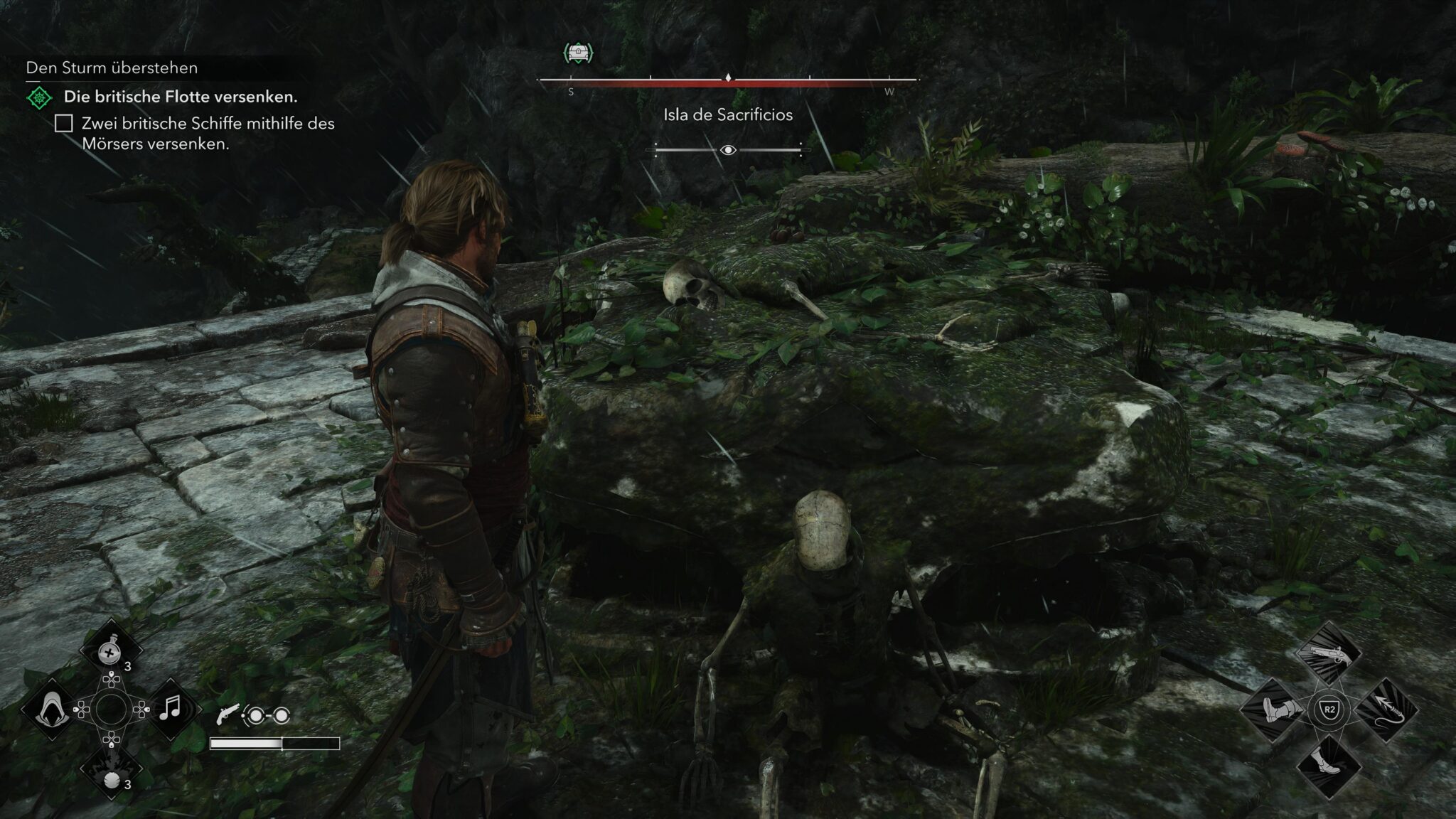 Opferstein in AC Black Flag Resynced © Ubisoft, Screenshot by DailyGame