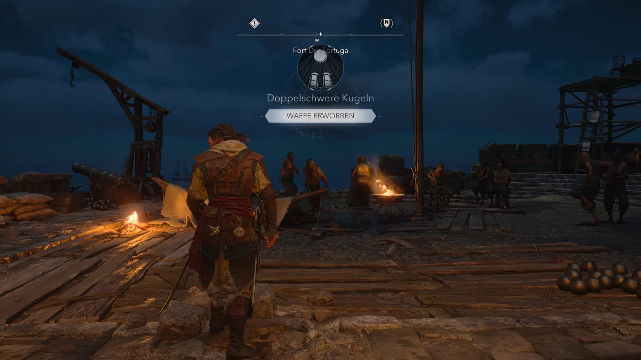 Doppelschwere Kugeln in AC Black Flag Resynced © Ubisoft, Screenshot by DailyGame