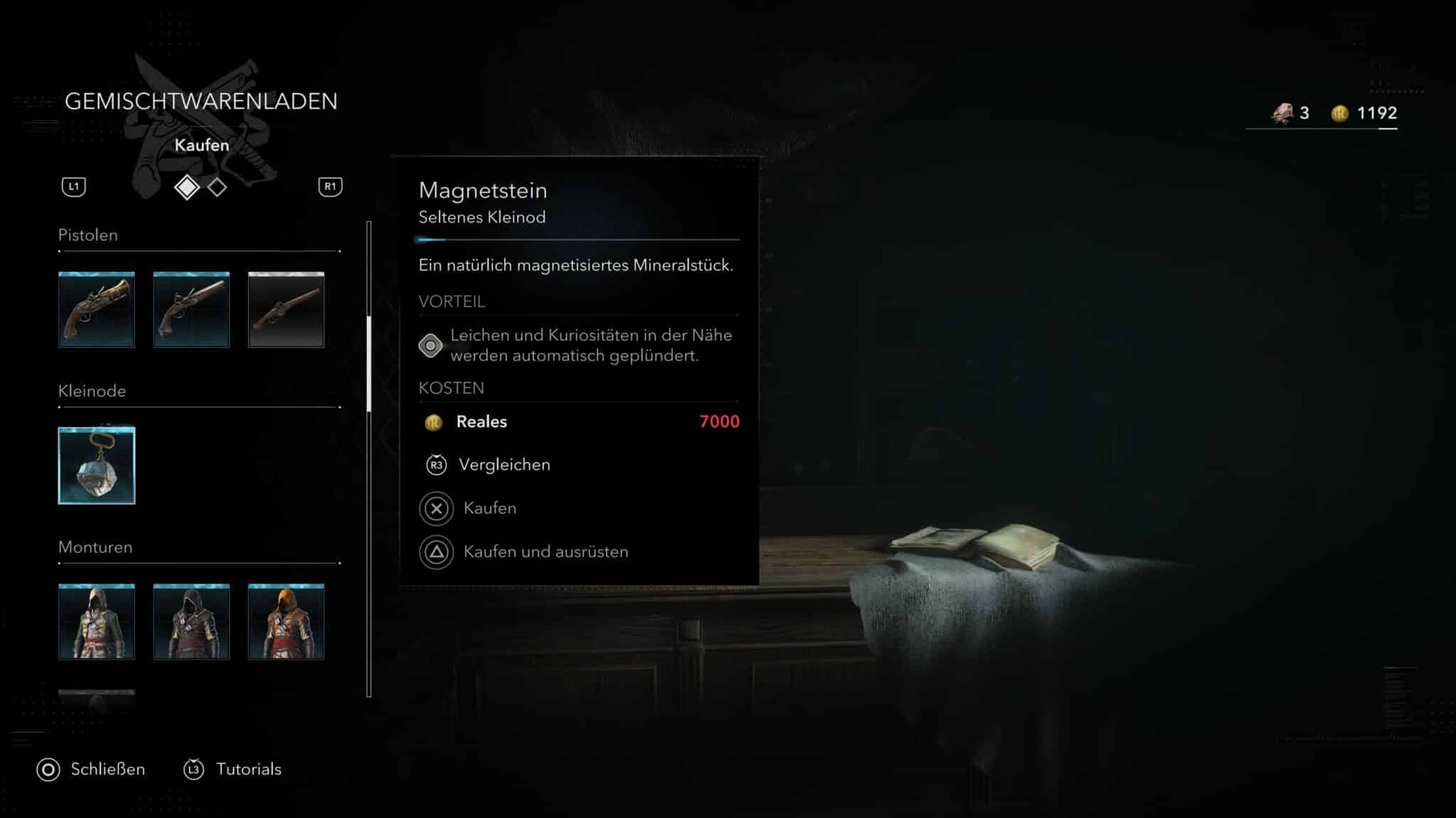 Der Magnetstein in AC Black Flag Resynced © Ubisoft, Screenshot by DailyGame