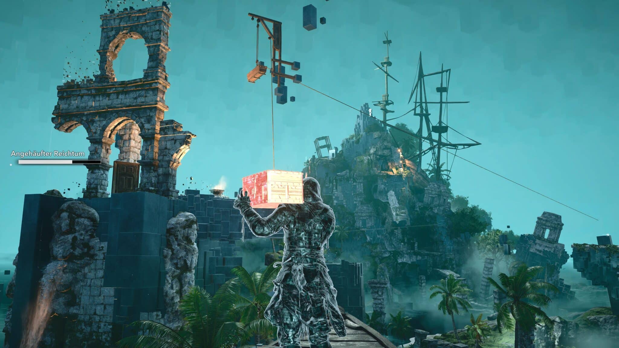 Animus Riss Fragmentwelt in AC Black Flag Resynced © Ubisoft, Screenshot by DailyGame
