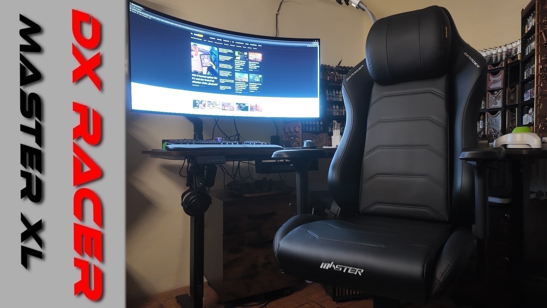 DXRacer Master XL Gaming Stuhl Bild 2