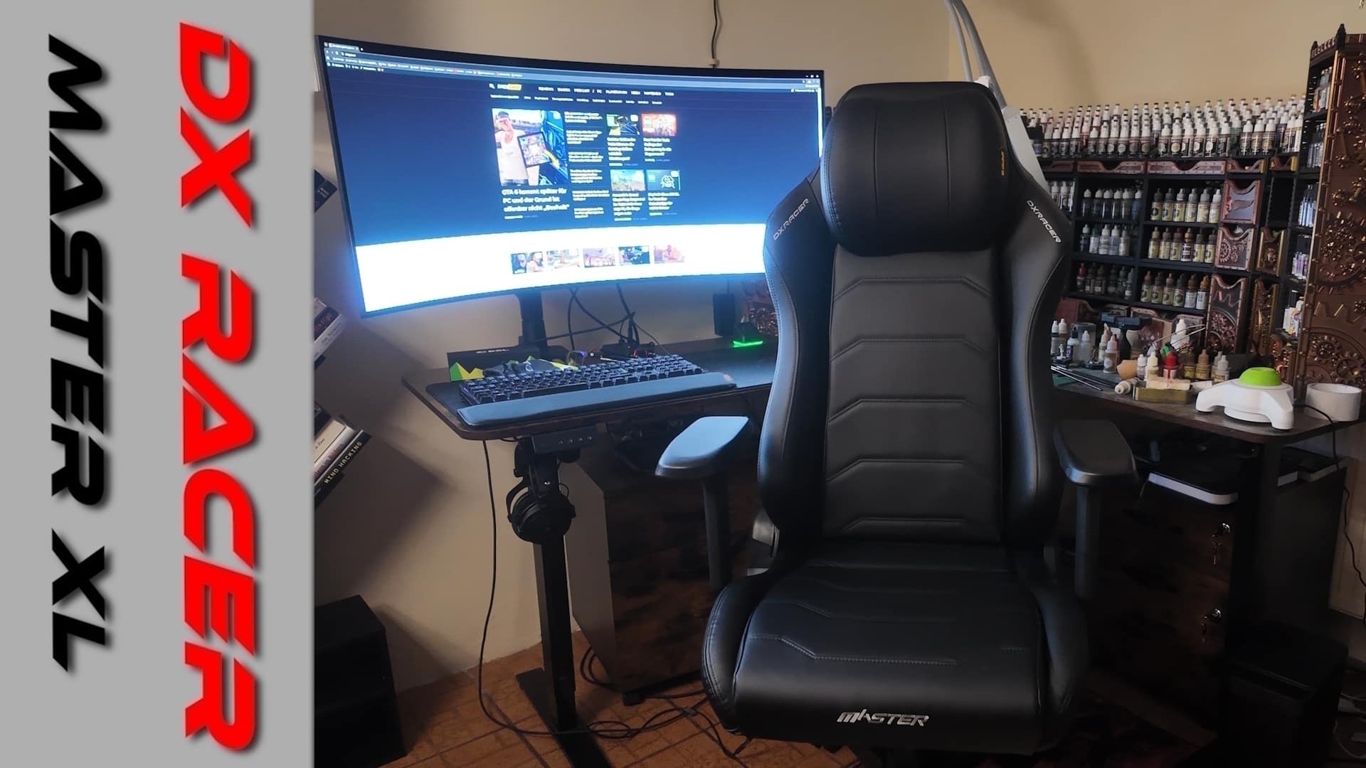 DXRacer Master XL Gaming Stuhl Bild 3