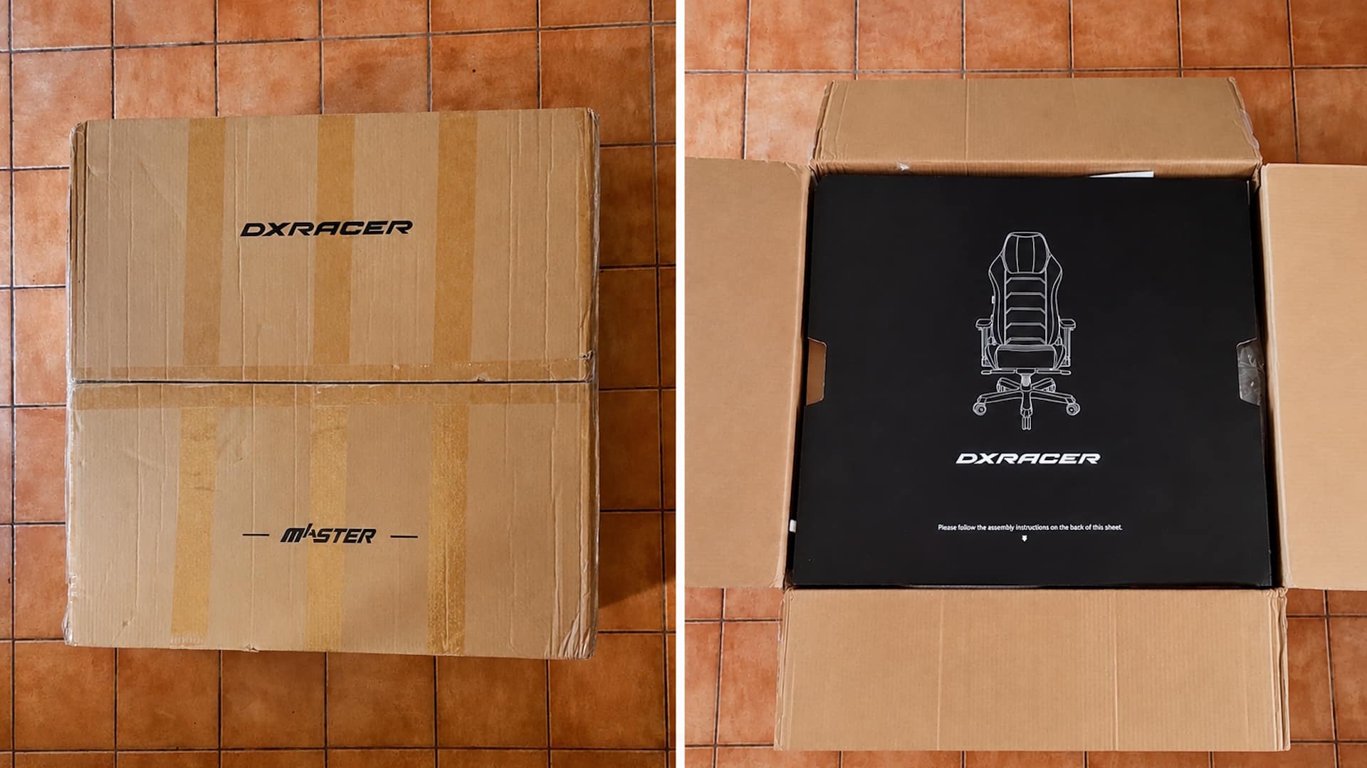 DXRacer Master XL Verpackung