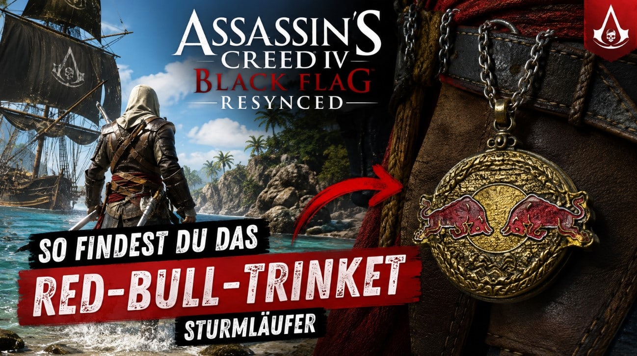 Black Flag Resynced versteckt ein kurioses Red-Bull-Geheimnis im Meer Black Flag Resynced versteckt ein kurioses Red-Bull-Geheimnis im Meer