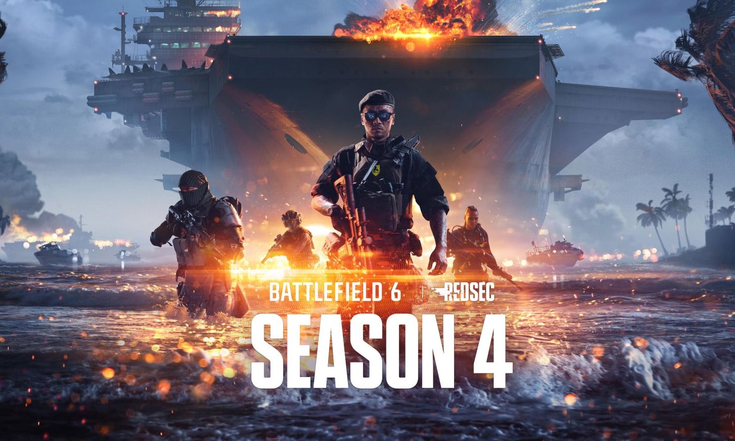 Battlefield 6: „Season 4“-Trailer zeigt Seekrieg und bringt Wake Island zurück Battlefield 6: „Season 4“-Trailer zeigt Seekrieg und bringt Wake Island zurück