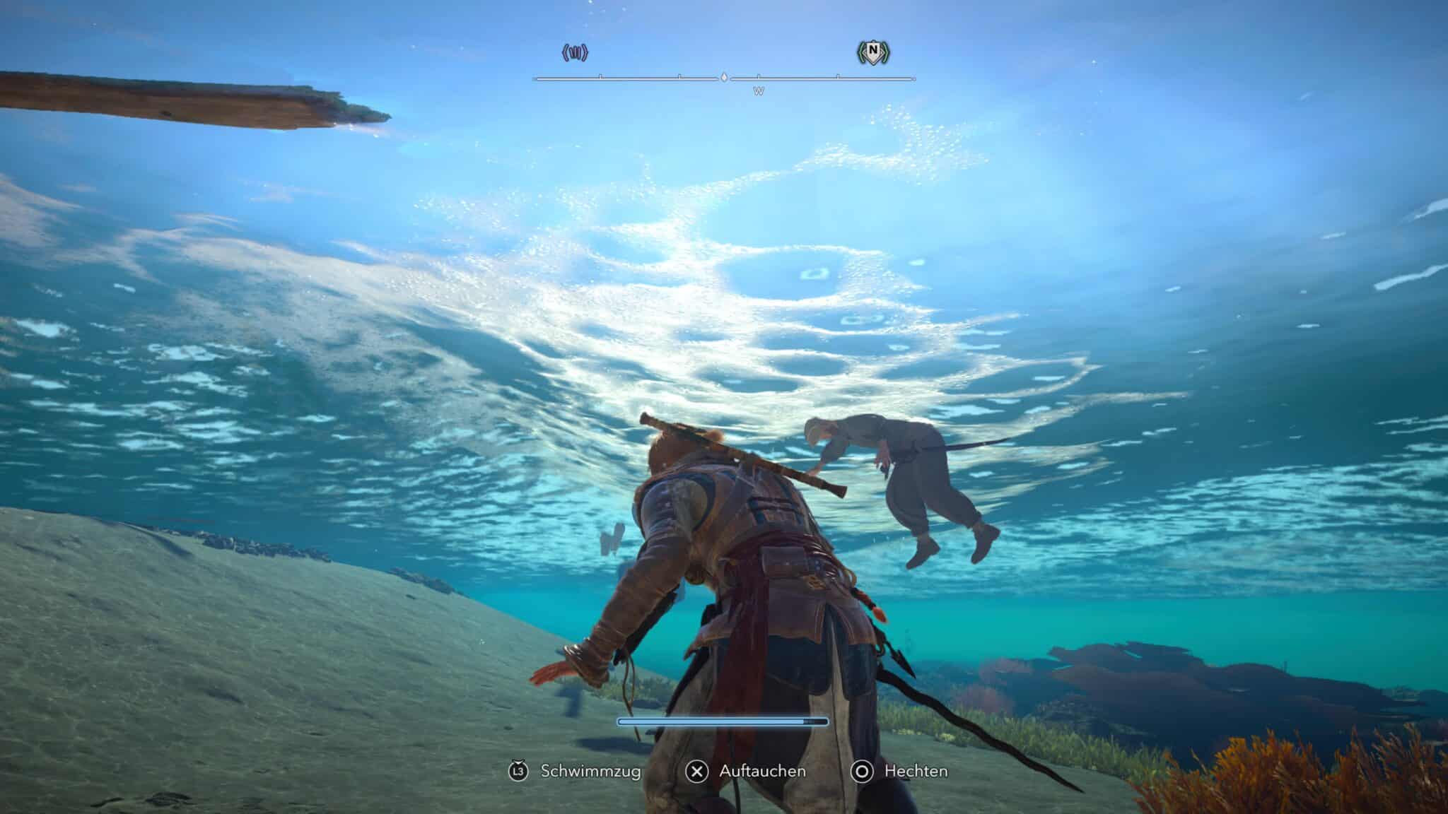 Leichen im Wasser in AC Black Flag Resynced © Ubisoft, Screenshot by DailyGame
