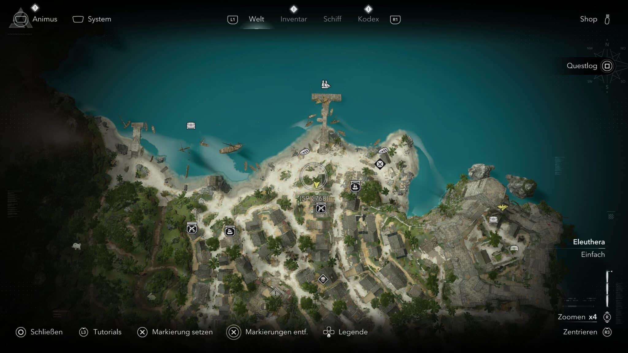 Hier wird gesungen in AC Black Flag Resynced © Ubisoft, Screenshot by DailyGame
