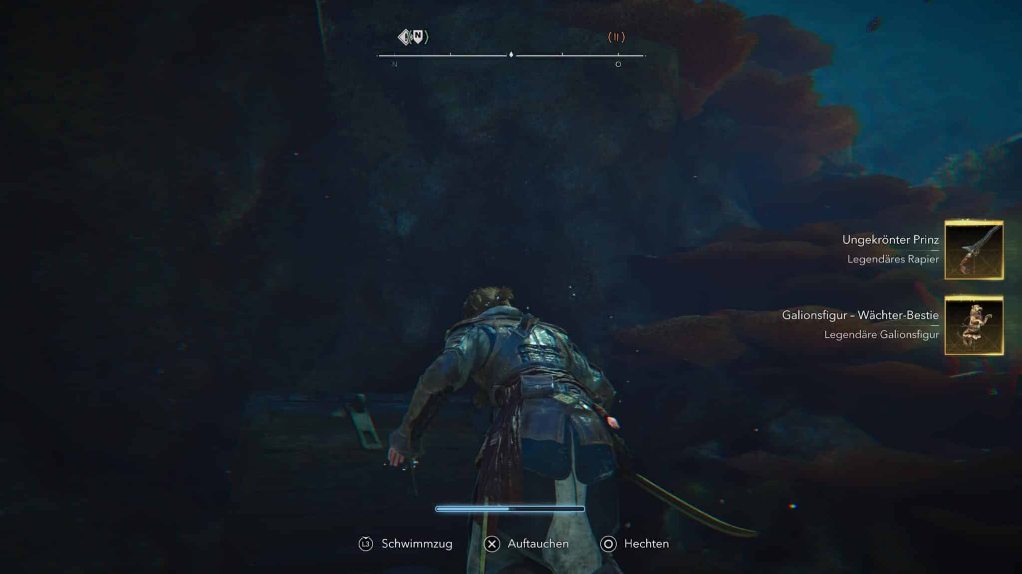 Die Truhe am Grund in AC Black Flag Resynced © Ubisoft, Screenshot by DailyGame