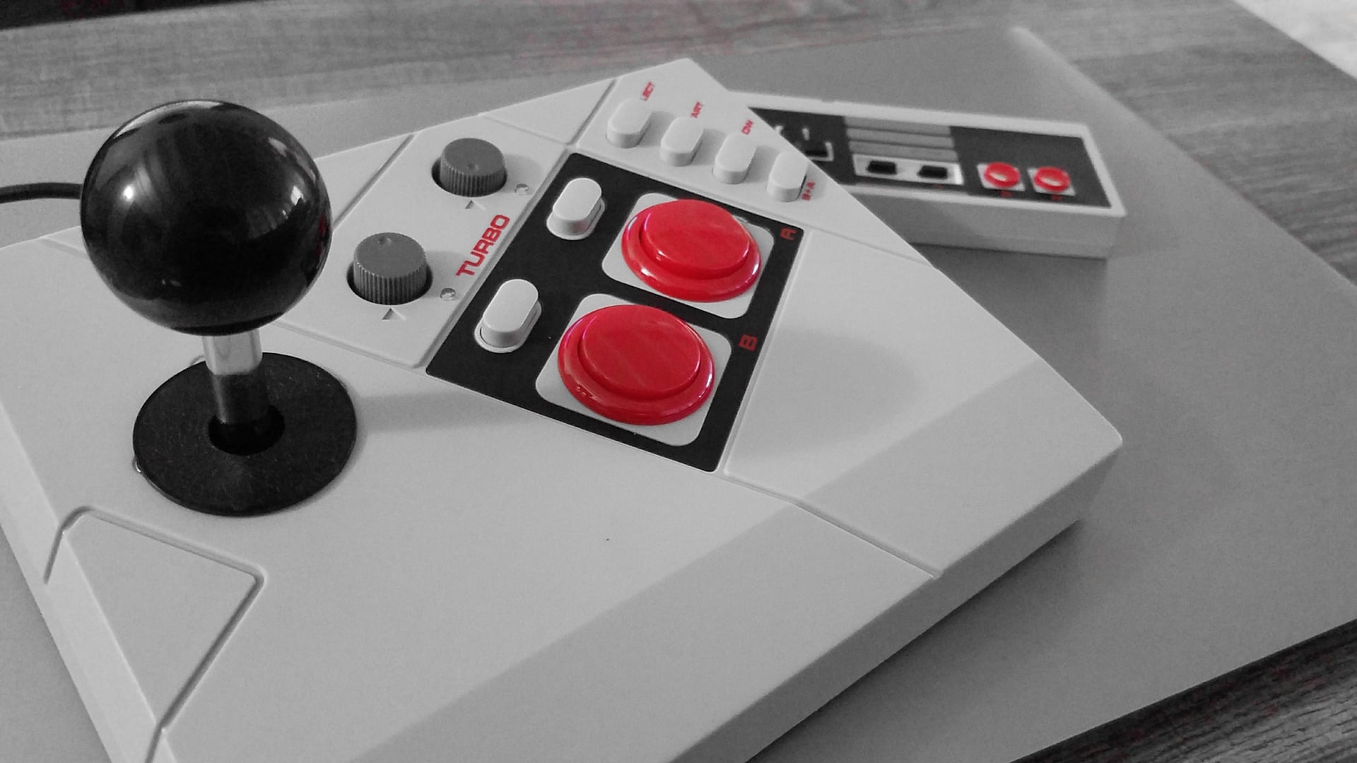 Klassischer Nintendo-Controller als Symbol für Retro-Gaming und die Anfänge vieler Spieler in den 80er und 90er Jahren.