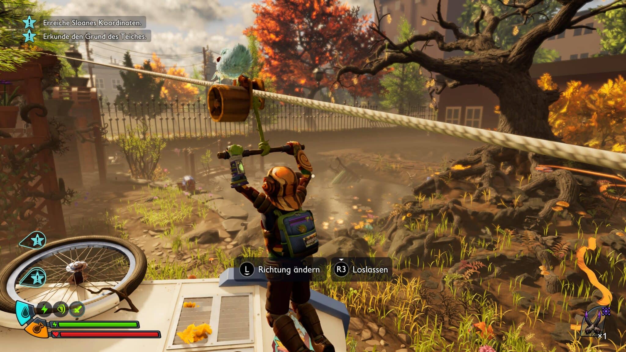 Ziplines in Grounded 2 © Obsidian, Screenshot: DailyGame