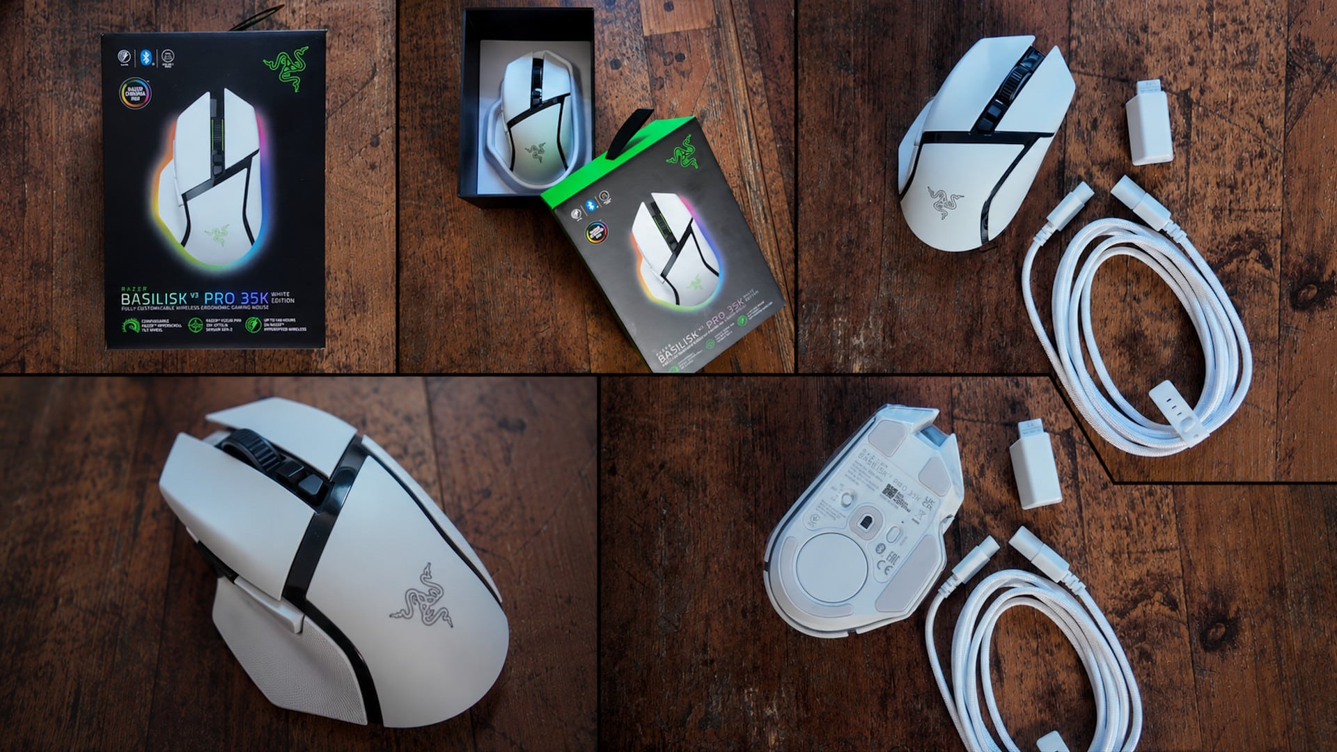 Razer Basilisk V3 Pro 35K Lieferumfang
