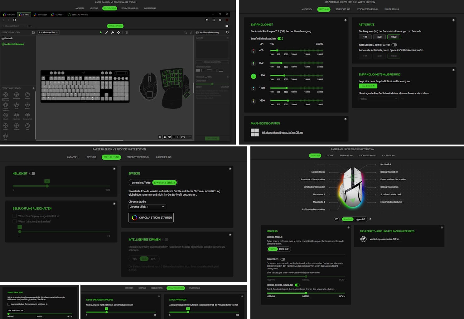 Razer Synapse Basilisk V3 Pro 35K