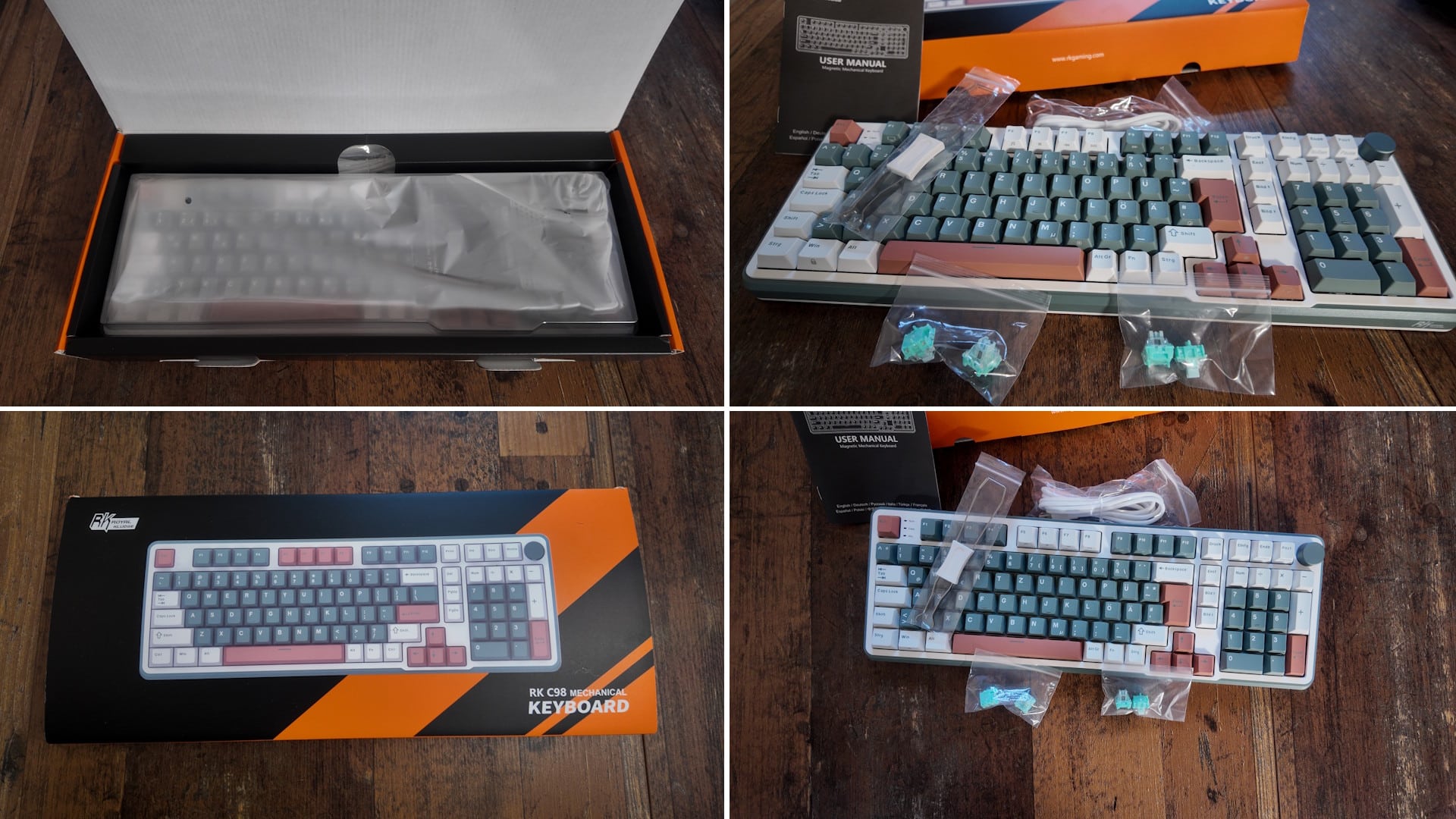 Rolyal Kludge C98 Lieferumfang