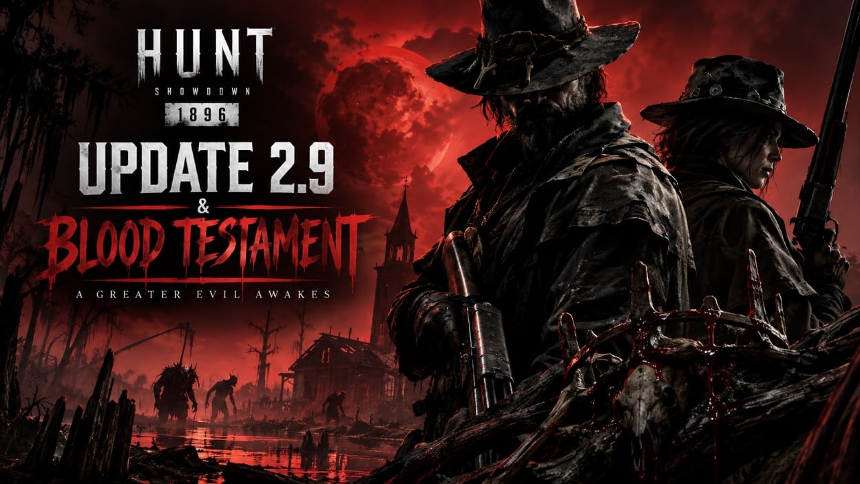 Hunt: Showdown 1896 wird blutig: Blood Testament und Update 2.9 Hunt: Showdown 1896 wird blutig: Blood Testament und Update 2.9