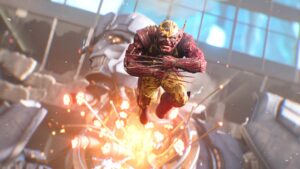 Kampfmaschine in Wolverine © Insomniac Games, Screenshot: DailyGame